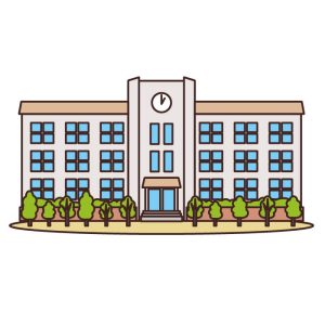 学校のイラスト